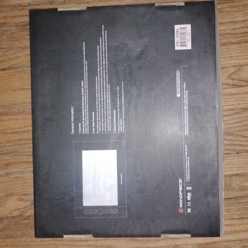 Black Graphics Tablet - Picture 8 of 8